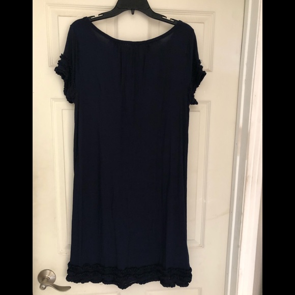 Navy Blue summer dress - Picture 2 of 2